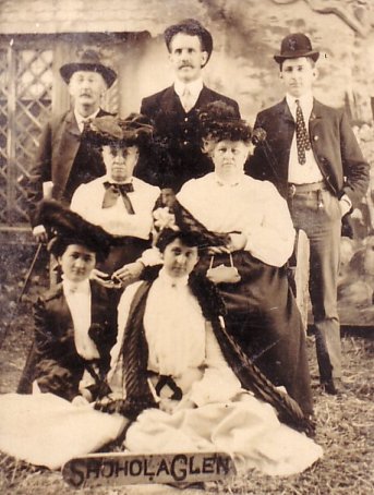Family of C. W. Netherwood of New Jersey, early 1900's