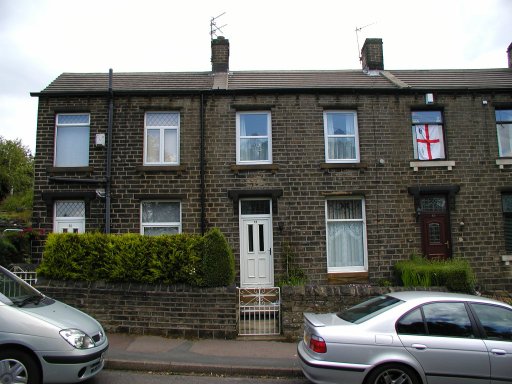 Terraced cottage that was home to Agnes from marriage until her death